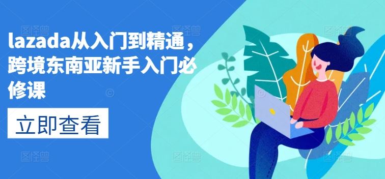 lazada从入门到精通,跨境东南亚新手入门必修课-来友网创