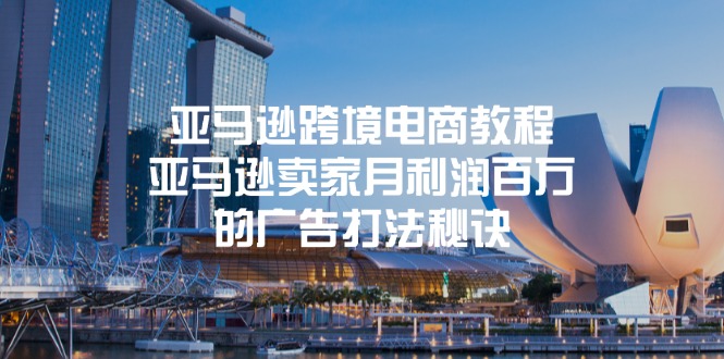 (11453期)亚马逊跨境电商教程:亚马逊卖家月利润百万的广告打法秘诀-来友网创