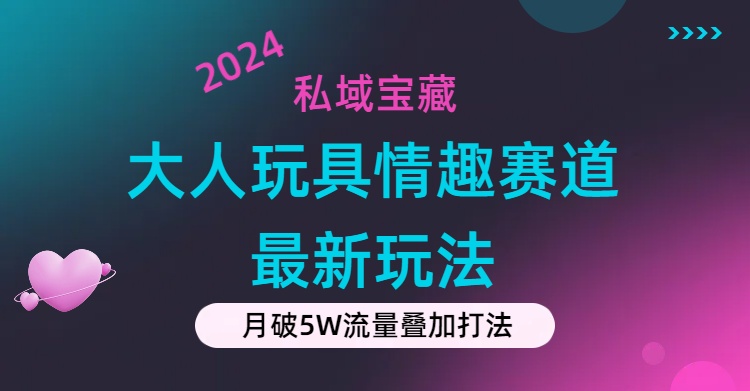 (11541期)私域宝藏:大人玩具情趣赛道合规新玩法,零投入,私域超高流量成单率高-来友网创