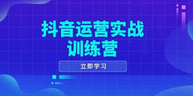(14057期)抖音运营实战训练营,0-1打造短视频爆款,涵盖拍摄剪辑、运营推广等全过程-来友网创