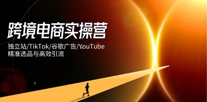 (14419期)跨境电商实操营:独立站/TikTok/谷歌广告/YouTube,精准选品与高效引流-来友网创