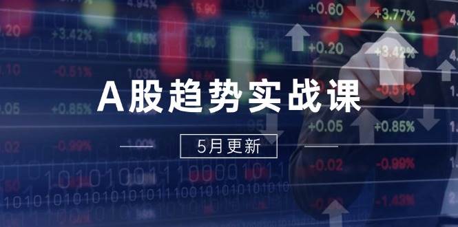(14808期)A股趋势实战课:主力动向+政策红利,2025全年策略5月更新-来友网创