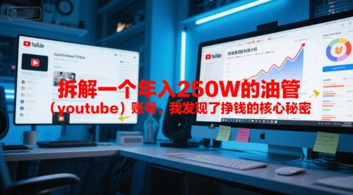 付费文章:拆解一个年入250W的油管(youtube)账号,我发现了挣钱的核心秘密-来友网创