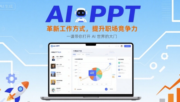 AI+PPT:革新工作方式,提升职场竞争力,一课带你打开 AI 世界的大门-来友网创