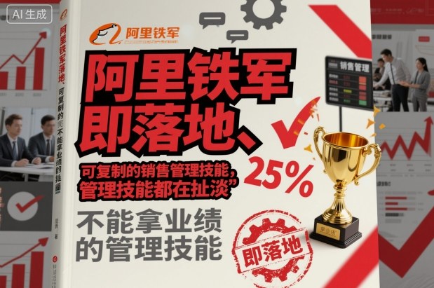 阿里铁军即落地、可复制的销售管理技能,不能拿业绩的管理技能都在扯淡-来友网创