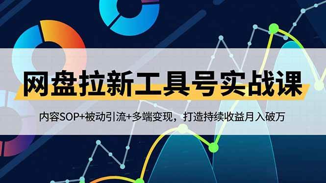 (16687期)网盘拉新工具号实战课,内容SOP+被动引流+多端变现,打造持续收益月入破万-来友网创