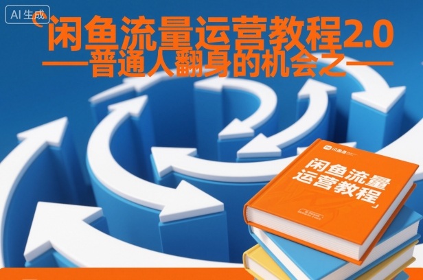 闲鱼流量运营教程2.0——普通人翻身的机会之一-来友网创