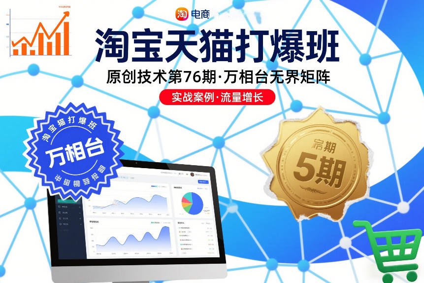 淘宝天猫打爆班原创技术第76期,万相台无界矩阵-来友网创