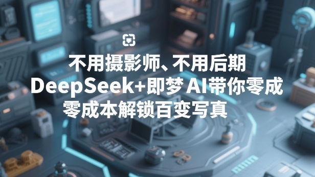 不用摄影师、不用后期,DeepSeek+即梦AI带你零成本解锁百变写真!-来友网创