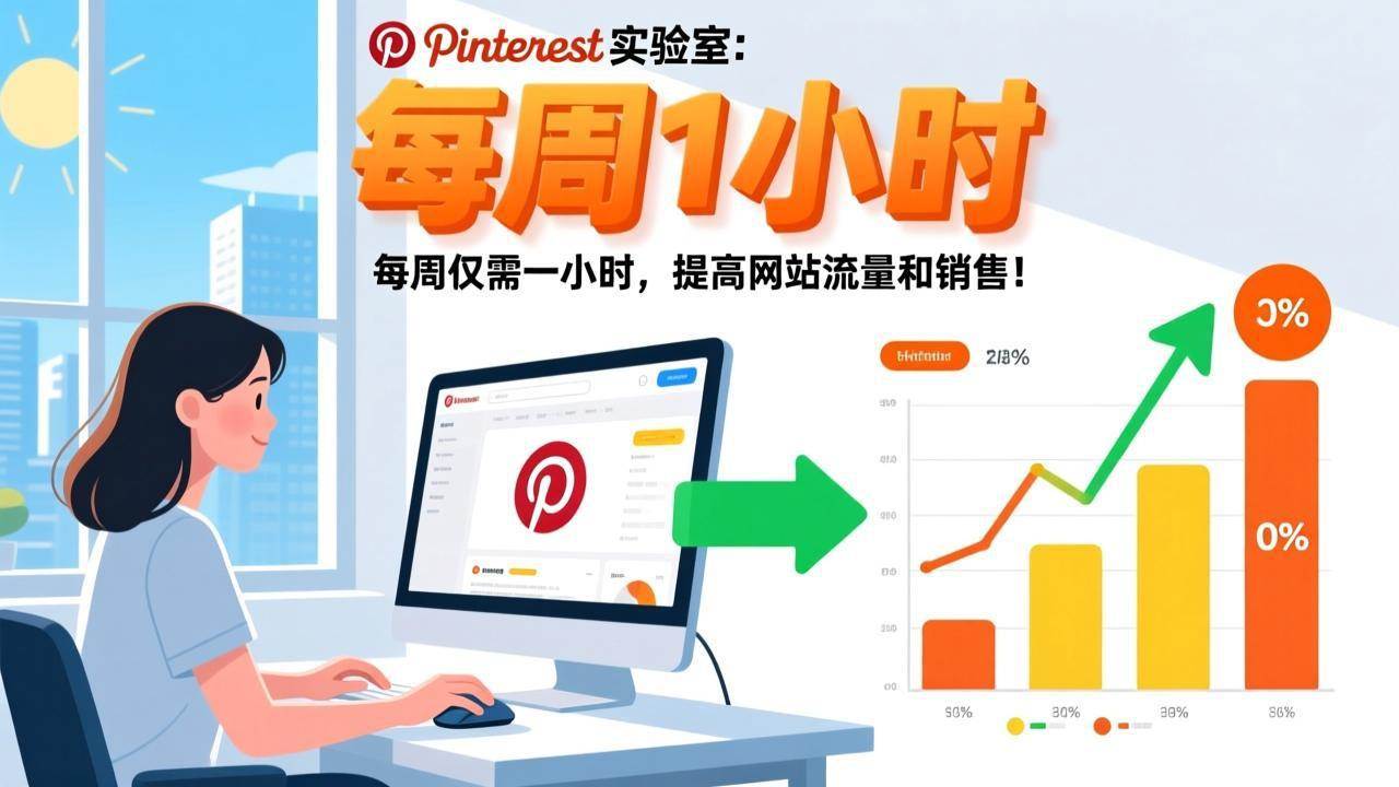 (17505期)Pinterest实验室:每周仅需一小时,提高网站流量和销售!-来友网创