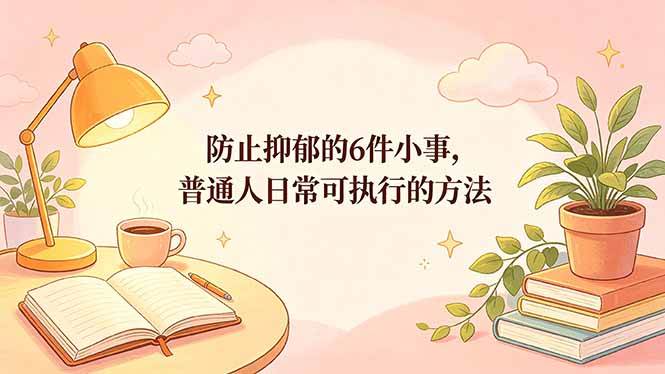 (18385期)付费文章:防止抑郁的6件小事,普通人日常可执行的方法-来友网创