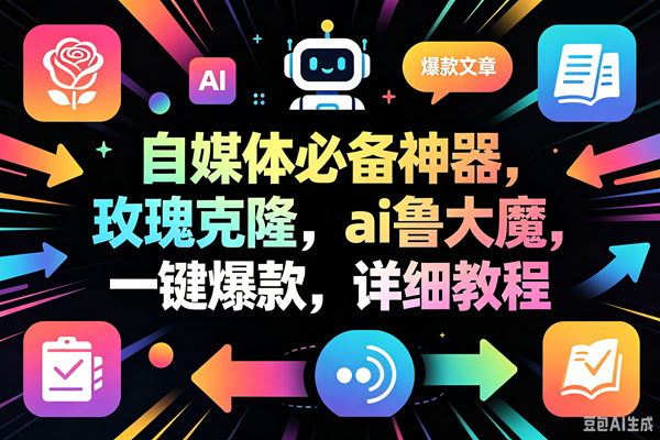 (18497期)玫瑰克隆神器,一键ai大魔,爆款工具,自媒体必备,60多个功能的详细教程-来友网创