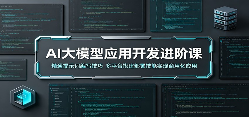 AI大模型应用开发进阶课:精通提示词编写技巧,多平台搭建部署技能实现商用化应用-来友网创