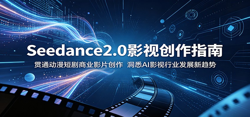 Seedance2.0影视创作指南:贯通动漫短剧商业影片创作,洞悉AI影视行业发展新趋势-来友网创