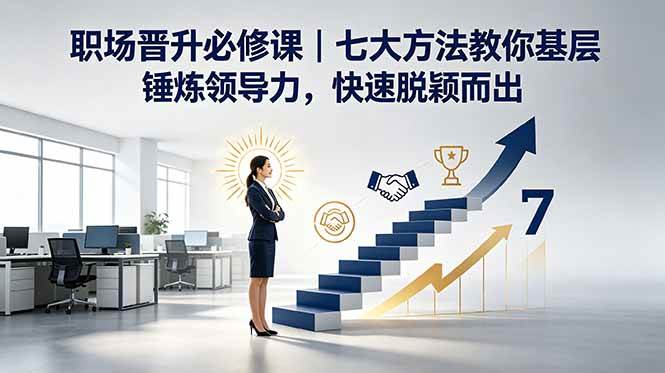 (18629期)付费文章:职场晋升必修课|七大方法教你基层锤炼领导力,快速脱颖而出-来友网创