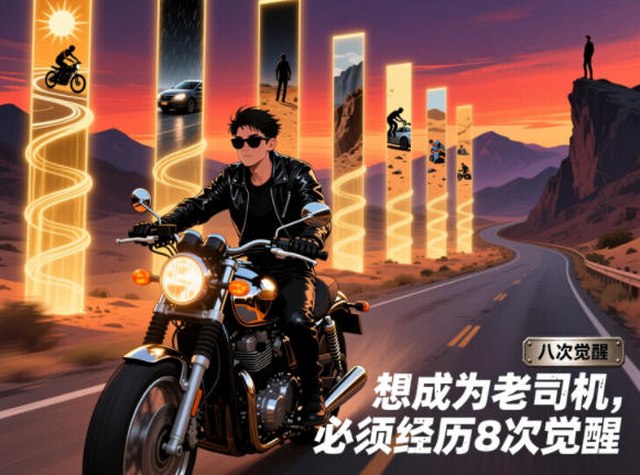 付费文章:想成为老司机,必须经历8次觉醒-来友网创