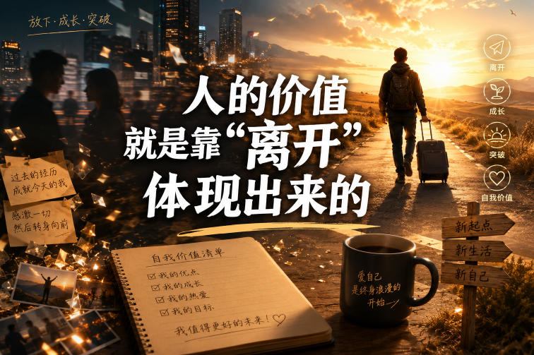 付费文章:人的价值就是靠“离开”体现出来的-来友网创