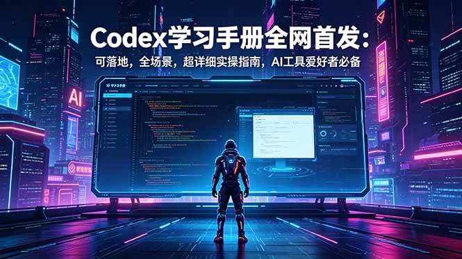 (18871期)Codex学习手册全网首发:可落地,全场景,超详细实操指南,AI工具爱好者必备-来友网创
