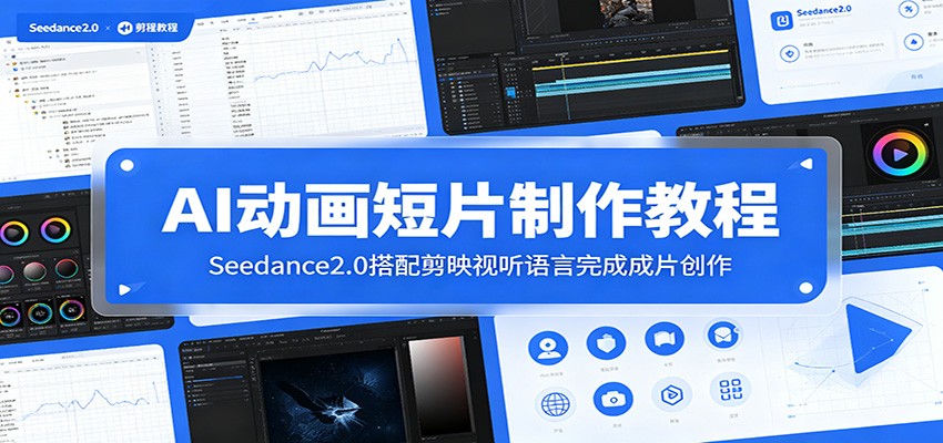 AI动画短片制作教程:Seedance2.0搭配剪映视听语言完成成片创作-来友网创