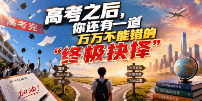 付费文章:高考之后,你还有一道万万不能错的“终极抉择”-来友网创