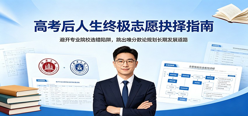 高考后人生终极志愿抉择指南:避开专业院校选错陷阱,跳出唯分数论规划长期发展道路-来友网创