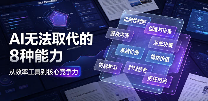 付费文章:AI无法取代的8种能力-来友网创