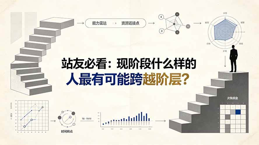 (19475期)付费文章:站友必看:现阶段什么样的人最有可能跨越阶层?-来友网创
