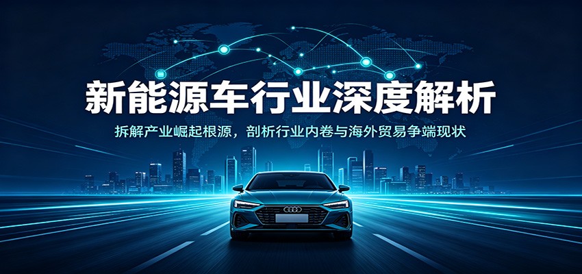 新能源车行业深度解析:拆解产业崛起根源,剖析行业内卷与海外贸易争端现状-来友网创