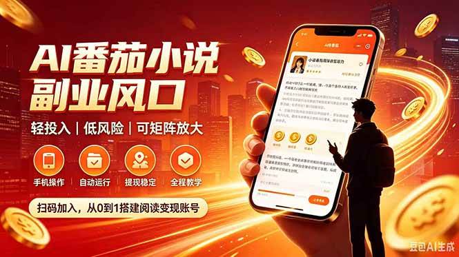 (19814期)番茄达人变现新玩法,全自动运行 每日300+-来友网创