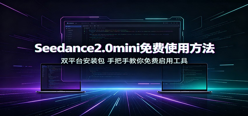 Seedance2.0mini免费使用方法:双平台安装包,手把手教你免费启用工具-来友网创