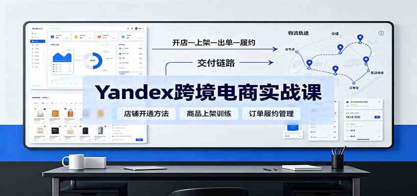 yandex跨境电商实战课:平台入门、开店、物流、选品上架与定价全流程-来友网创