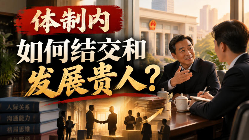 某公众号付费文章:体制内,如何结交和发展贵人?-来友网创