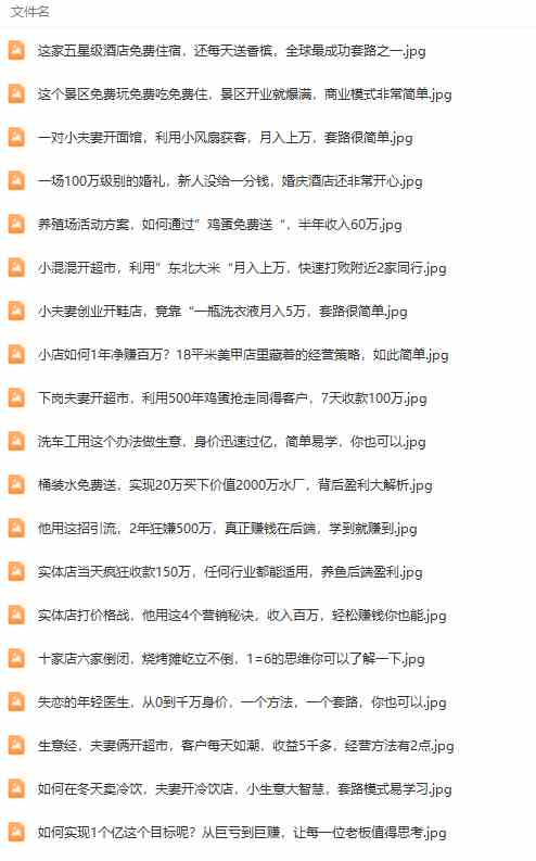 图片[4]-（9607期）真实有效391套商业模式，年入几十到几百万案例解析（电子书+视频+图文）-来友网创