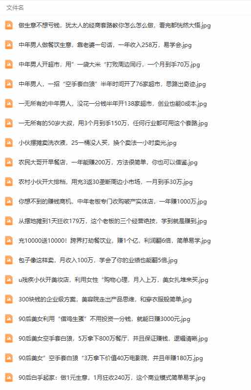 图片[7]-（9607期）真实有效391套商业模式，年入几十到几百万案例解析（电子书+视频+图文）-来友网创