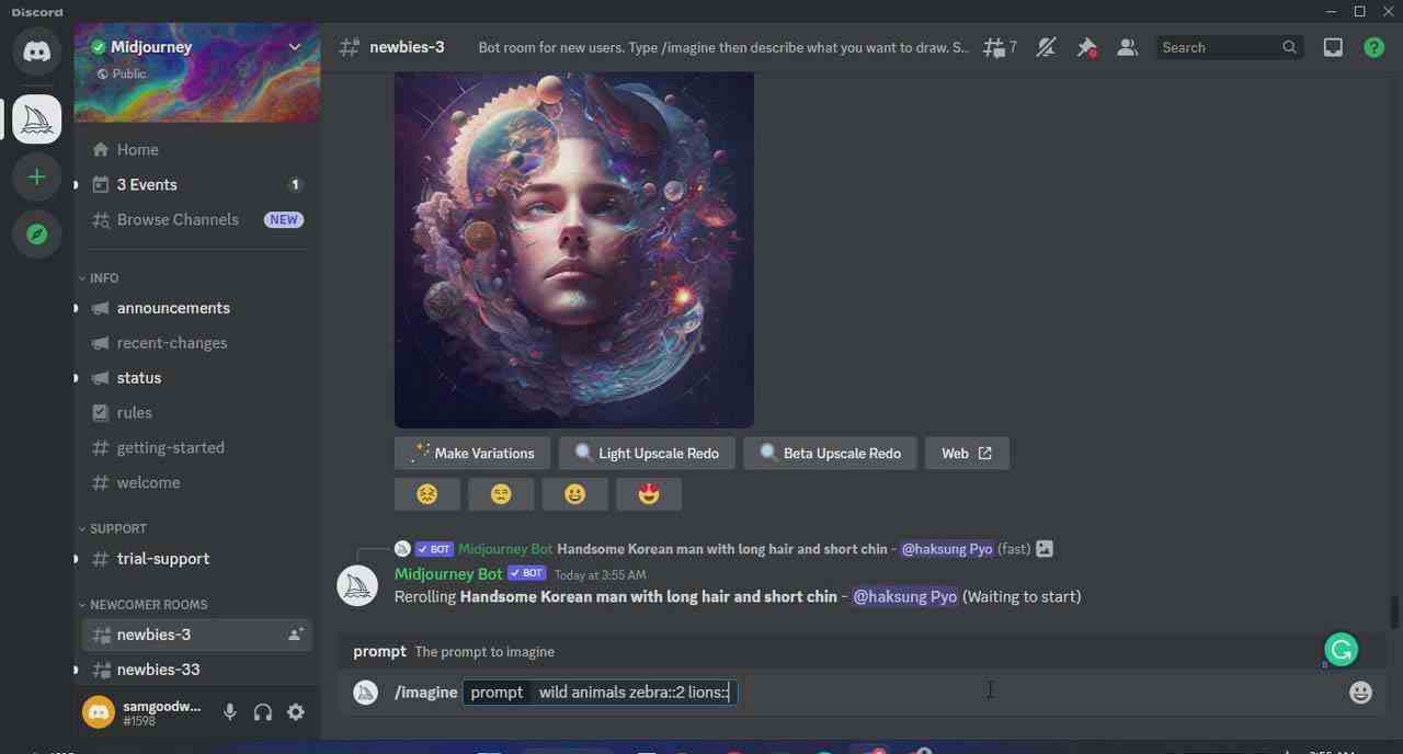 图片[3]-（9643期）Midjourney AI人工智能艺术图片从入门到高级创作教程-34节课-中英字幕-来友网创