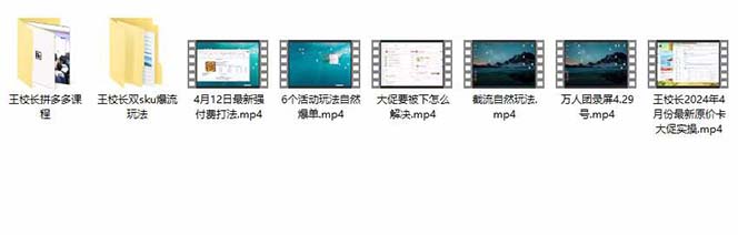 图片[3]-（10865期）拼多多·实战课：万人团玩法/截流自然流/最新强付费打法/最新原价卡大促..-来友网创