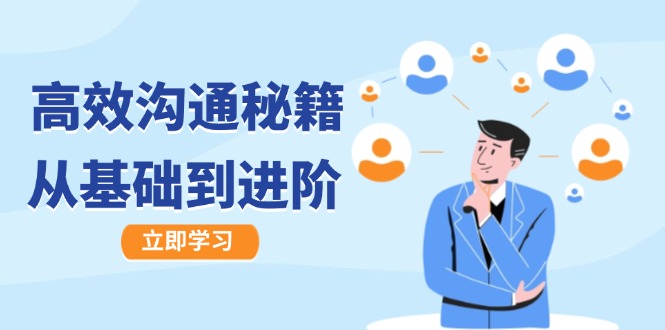 高效沟通秘籍：成长有方向，从基础到进阶，图文音频一应俱全-来友网创