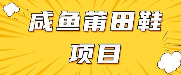 闲鱼高转化项目，手把手教你做，日入3张+(详细教程+货源)-来友网创
