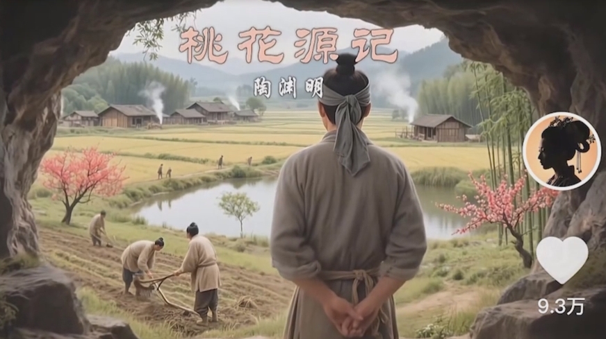 图片[2]-把课本里的古文做成爆火AI视频！流量猛的不行，7个作品涨粉23万＋-来友网创