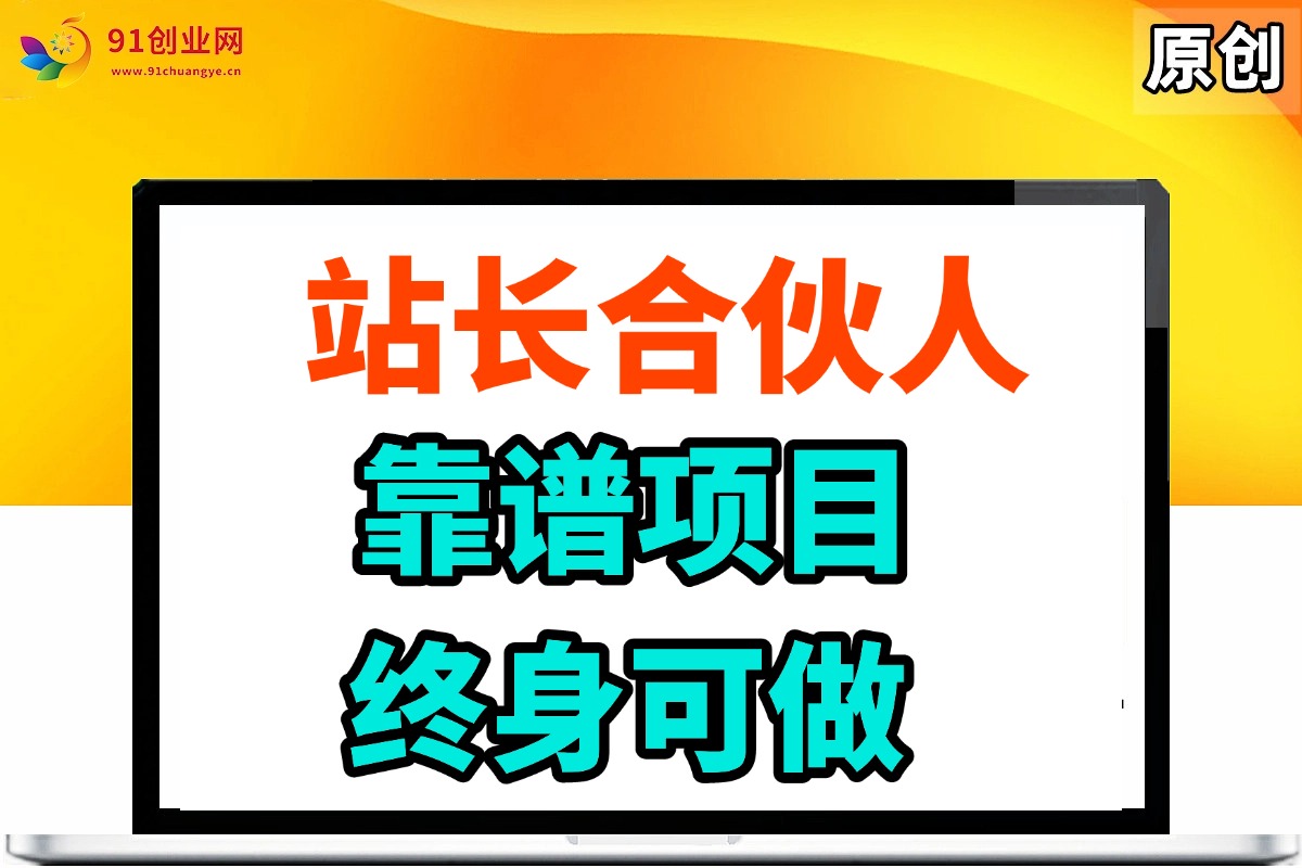 （14633期）站长合伙人，入门级运营教程，靠谱项目，终身可做，超低成本创业，终身利润。-来友网创