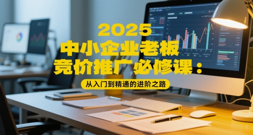 2025中小企业老板竞价推广必修课：从入门到精通的进阶之路-来友网创