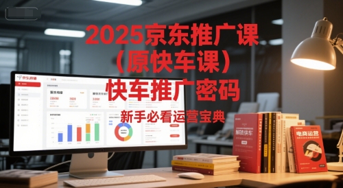 2025京东推广课（原快车课）解锁京东快车推广密码，新手必看运营宝典-来友网创