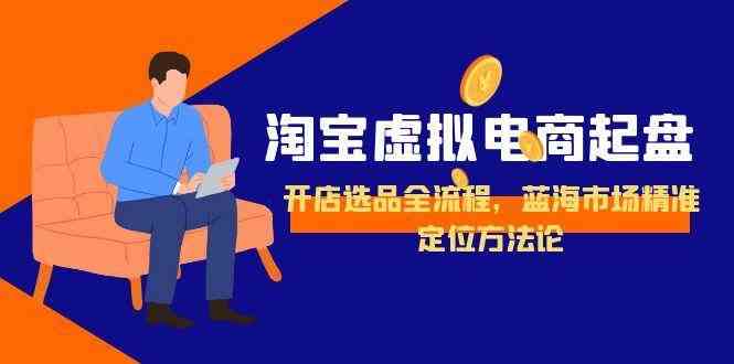 淘宝虚拟电商起盘，开店选品全流程，蓝海市场精准定位方法论-来友网创