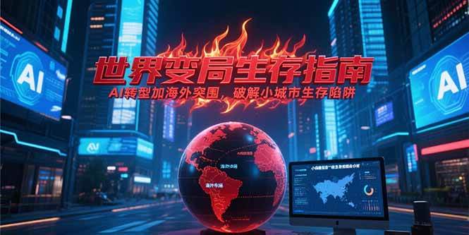 （15220期）付费文章《世界变局生存指南，AI转型加海外突围，破解小城市生存陷阱》-来友网创