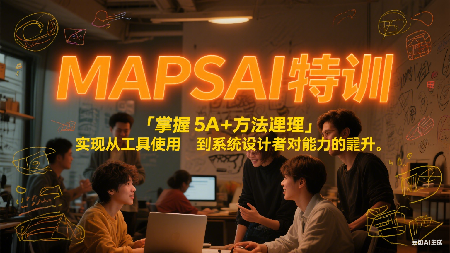 MAPSAI 特训，掌握 5A + 方法论，实现从工具使用者到系统设计者的能力跃升-来友网创