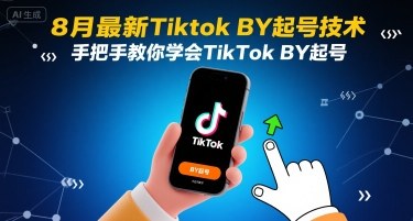 8月最新Tiktok搬运起号技术，手把手教你学会TikTok搬运起号-来友网创