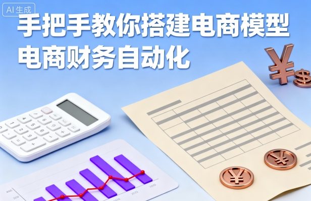 手把手教你搭建电商模型-电商财务自动化-来友网创