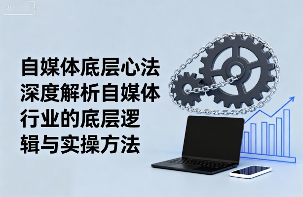 自媒体底层心法，深度解析自媒体行业的底层逻辑与实操方法-来友网创