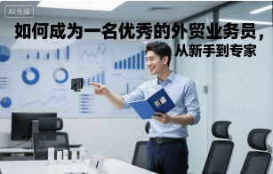 如何成为一名优秀的外贸业务员，从新手到专家-来友网创