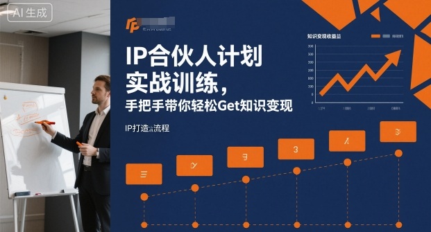 IP合伙人计划实战训练，手把手带你轻松Get知识变现-来友网创